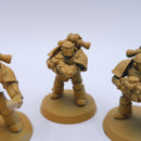 Warhammer Horus Heresy: Space Marines mkiii Tactical Squad Flamers BTD37