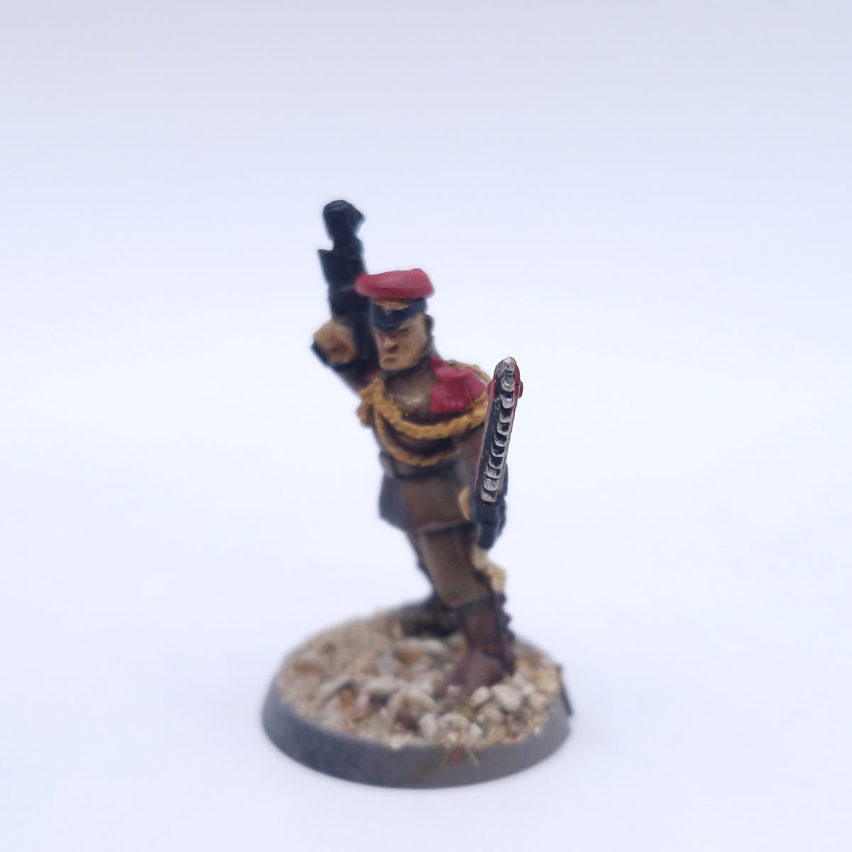 Warhammer 40k: Astra Militarum Mordian Iron Guard Sergeant Painted AF008