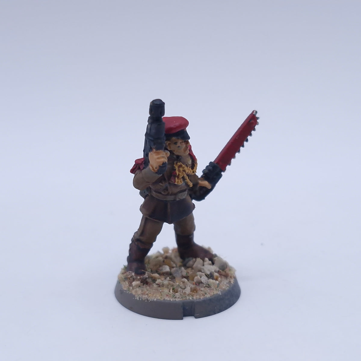 Warhammer 40k: Astra Militarum Mordian Iron Guard Sergeant Painted AF008