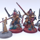 Warhammer 40k: Kill Team Aeldari Blades of Khaine Part Painted AH193