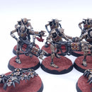 Warhammer 40k: Necrons Necron Warriors with Scarabs Painted BSA11