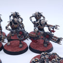 Warhammer 40k: Necrons Necron Warriors with Scarabs Painted BSA11