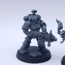 Warhammer 40k: Space Marines Eradicator Squad With Heavy Bolters BR195