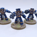 Warhammer Horus Heresy: Cataphractii Terminators with Combi-bolters Painted BO019
