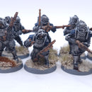 Warhammer Horus Heresy: Solar Auxilia Solar Auxilia Lasrifle Section Painted BP093