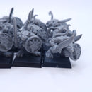 Warhammer Old World: Skaven Clanrats and Plague Monks Old Models BN192