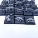 Warhammer Old World: Skaven Moulder Packmaster with Giant Rats oop BP026