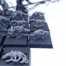 Warhammer Old World: Skaven Moulder Packmaster with Giant Rats oop BP026