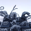 Warhammer Old World: Skaven Moulder Packmaster with Giant Rats oop BP026