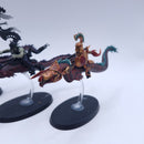 Warhammer AoS: Idoneth Deepkin Akhelian Morrsarr Guard Part Painted AJ181