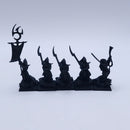 Warhammer The Old World: Dark Elf Executioners Full Command Metal x5 AC102