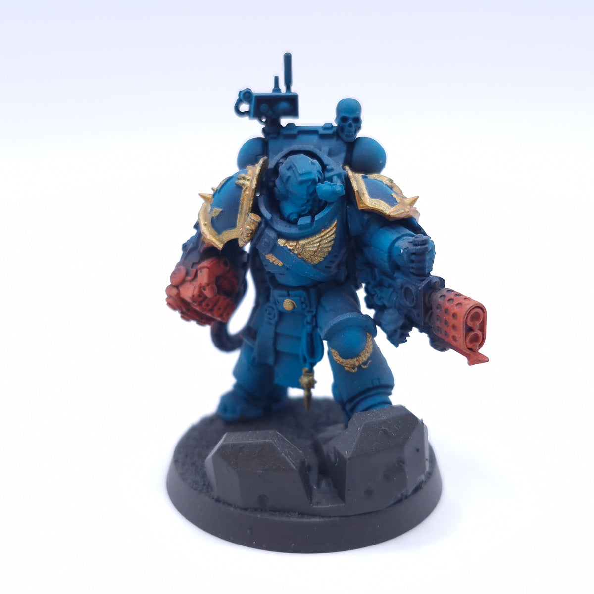 Warhammer 40k: Space Marines Tor Garadon Gravis Captain Conversion AE215
