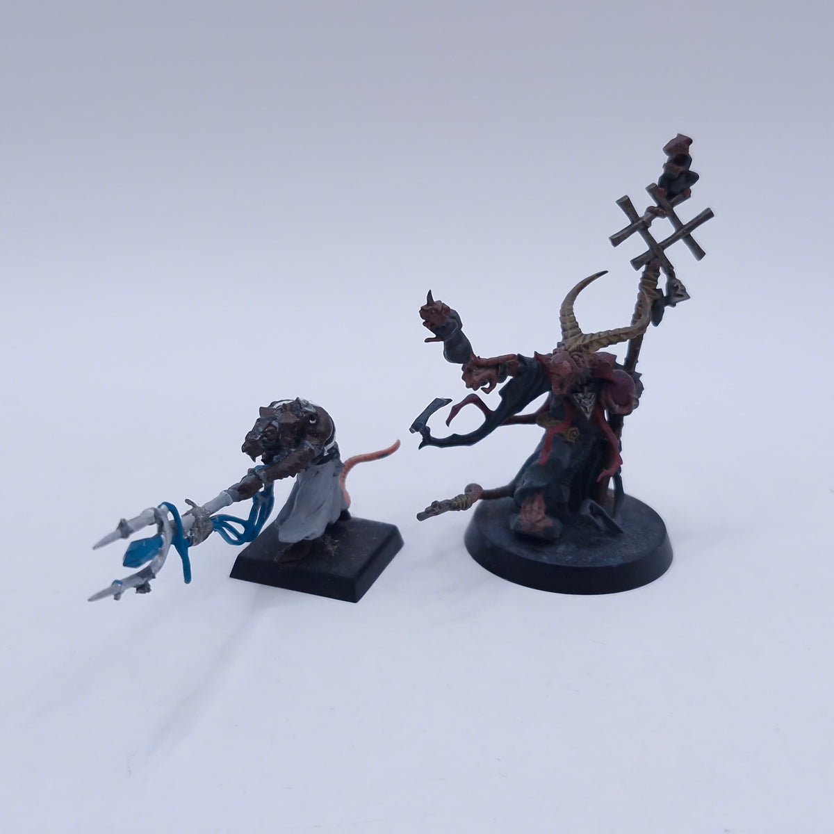 Warhammer Old World: Skaven Master Moulder and Grey Seer BSA12