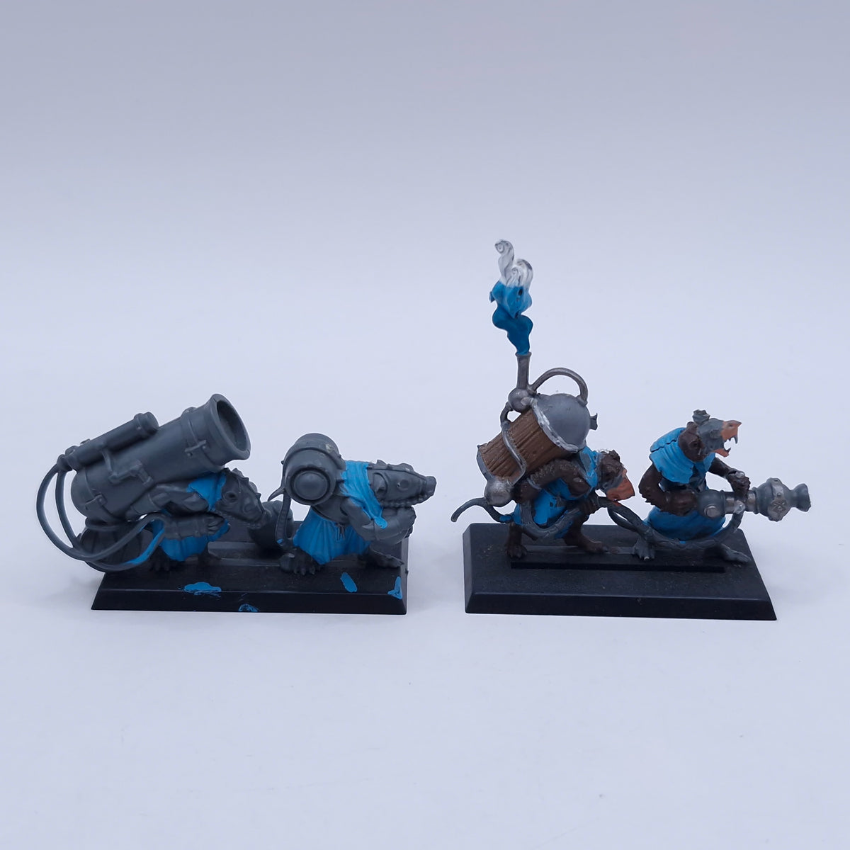 Warhammer Old World: Skaven Poisoned Wind Mortar Warpfire Thrower Job Lot BSA22