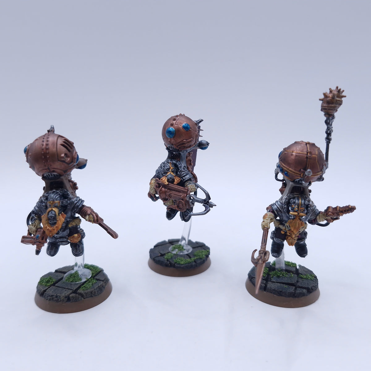 Warhammer AoS: Kharadron Overlords Endrinriggers Painted BTC28
