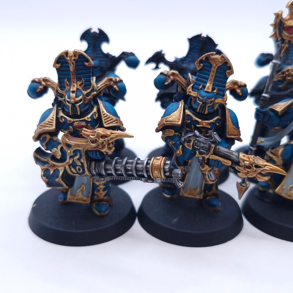 Warhammer 40k: Thousand Sons Rubric Marines Part Painted AH026