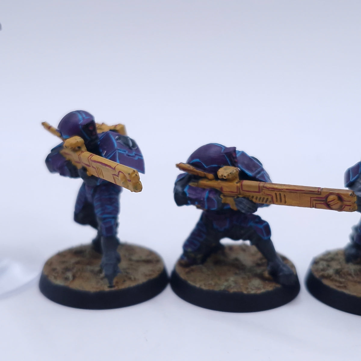 Warhammer 40k: T'au Fire Warriors Strike Team Painted AC256