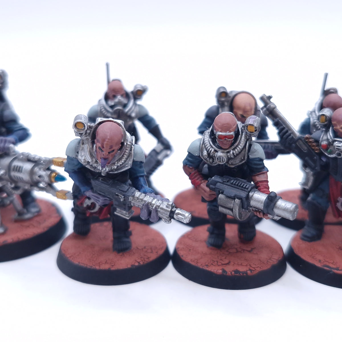 Warhammer 40k: Genestealer Cults Neophyte Hybrids Painted BTA19