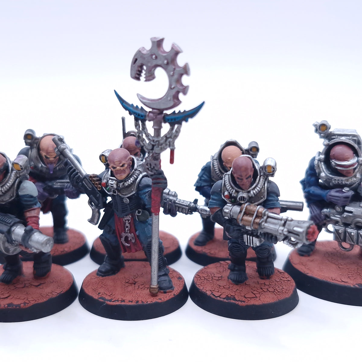 Warhammer 40k: Genestealer Cults Neophyte Hybrids Painted BTA19