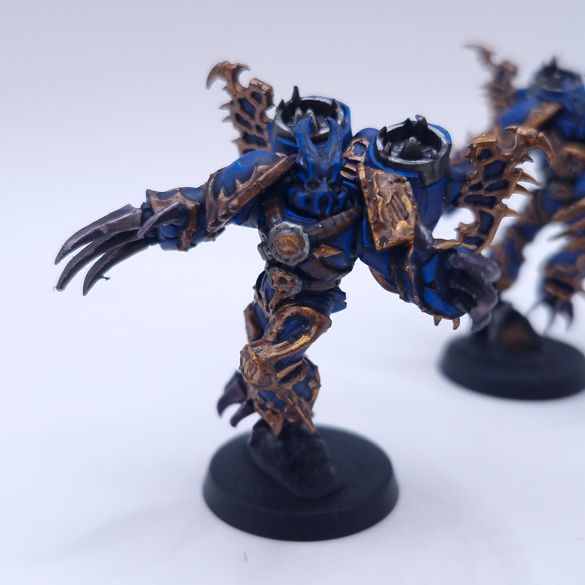 Warhammer 40k: Chaos Space Marines Thousand Sons Raptors Painted BR041