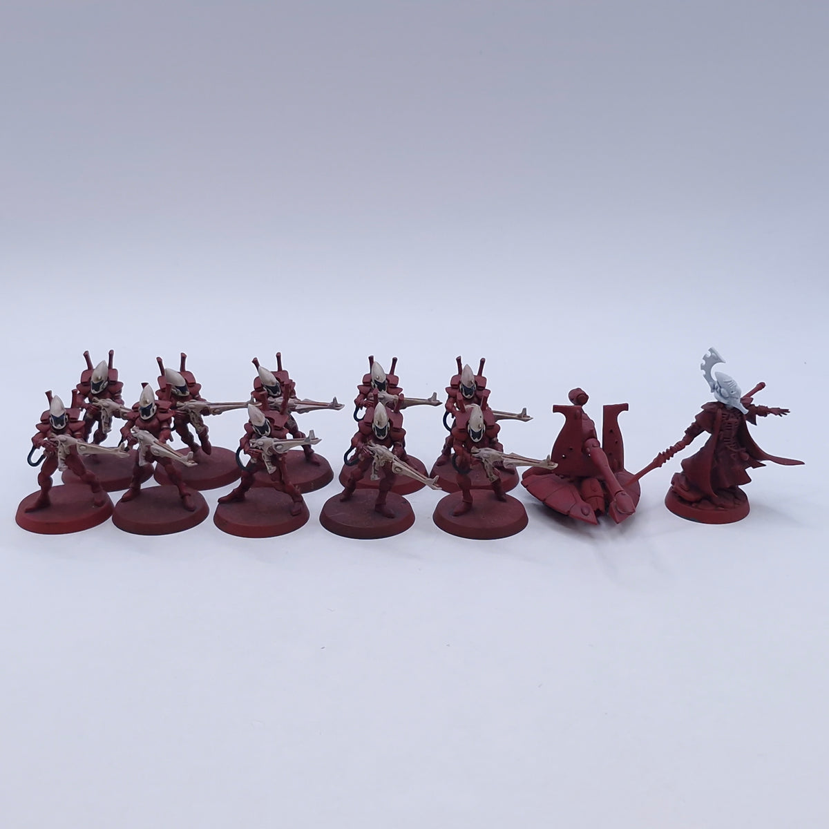 Warhammer 40k: Aeldari Guardian Defenders with Farseer BTB23