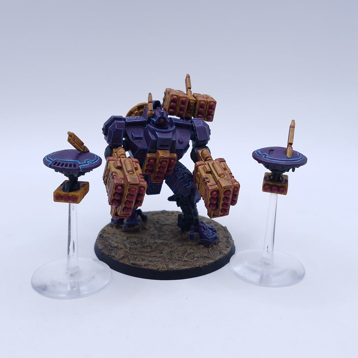 Warhammer 40k: T'au Broadside Battlesuit Painted BTB49