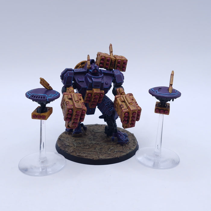 Warhammer 40k: T'au Broadside Battlesuit Painted BTB49