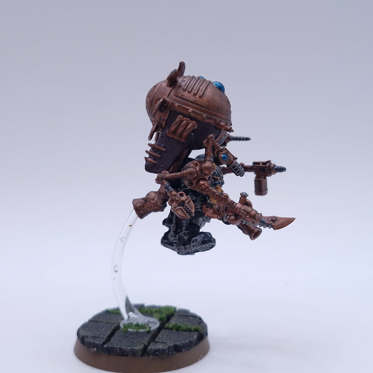 Warhammer AoS: Kharadon Overlords Endrinmaster with Dirigible Suit Painted BTC31