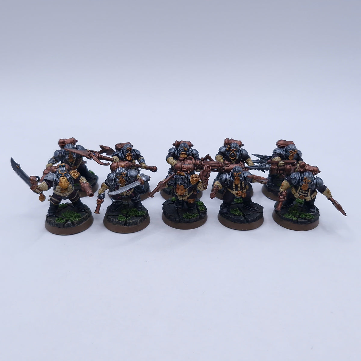 Warhammer AoS: Kharadon Overlords Arkanaut Company Painted BTC32