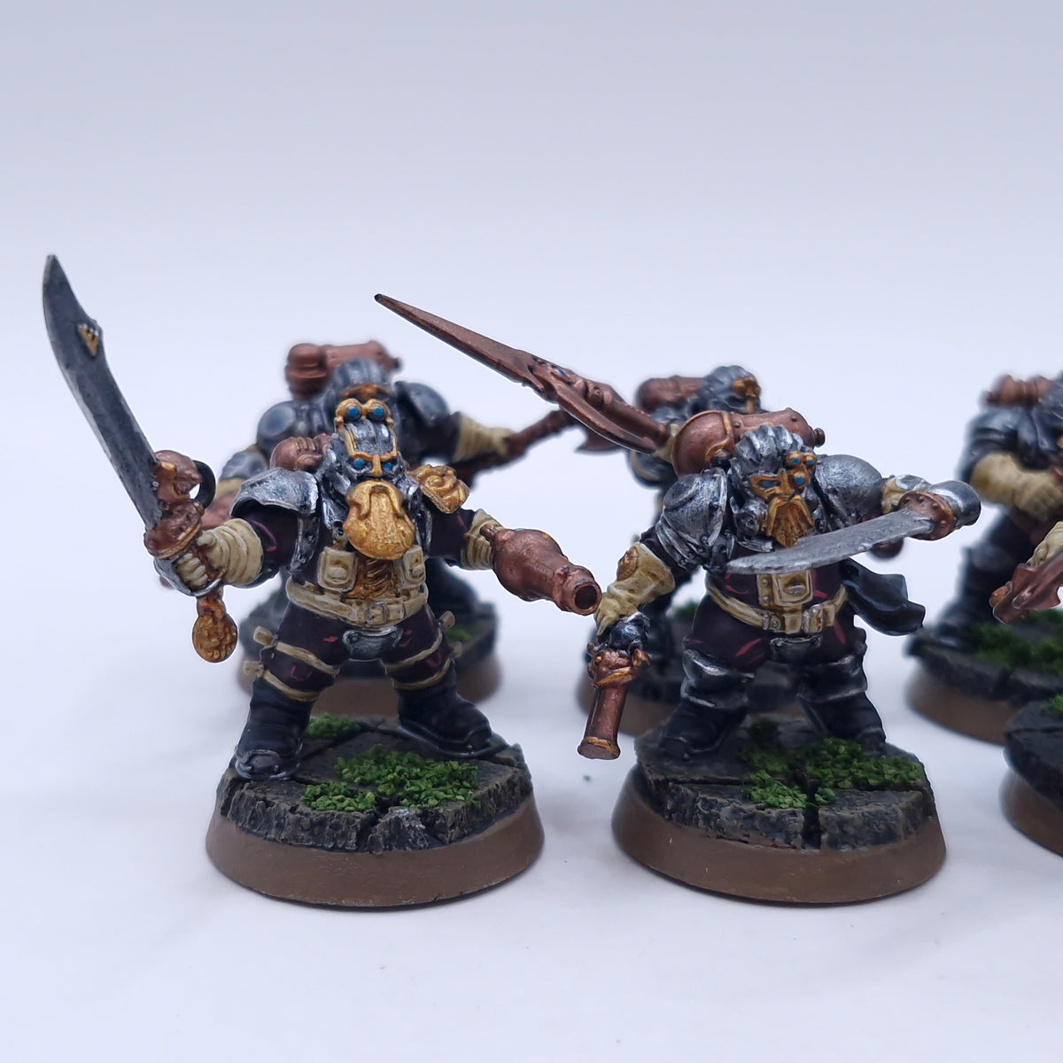 Warhammer AoS: Kharadon Overlords Arkanaut Company Painted BTC32