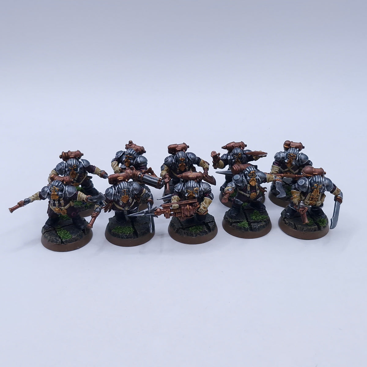 Warhammer AoS: Kharadon Overlords Arkanaut Company Painted BTC30