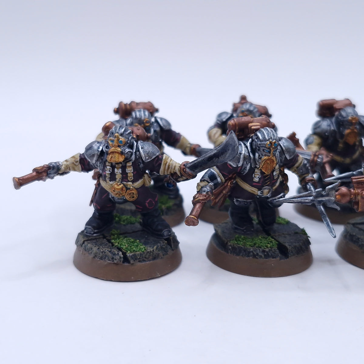 Warhammer AoS: Kharadon Overlords Arkanaut Company Painted BTC30