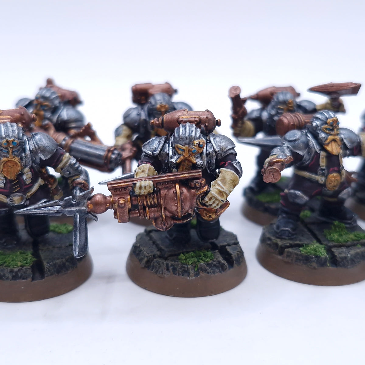 Warhammer AoS: Kharadon Overlords Arkanaut Company Painted BTC30