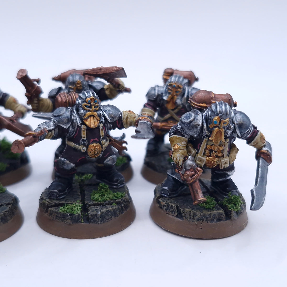 Warhammer AoS: Kharadon Overlords Arkanaut Company Painted BTC30
