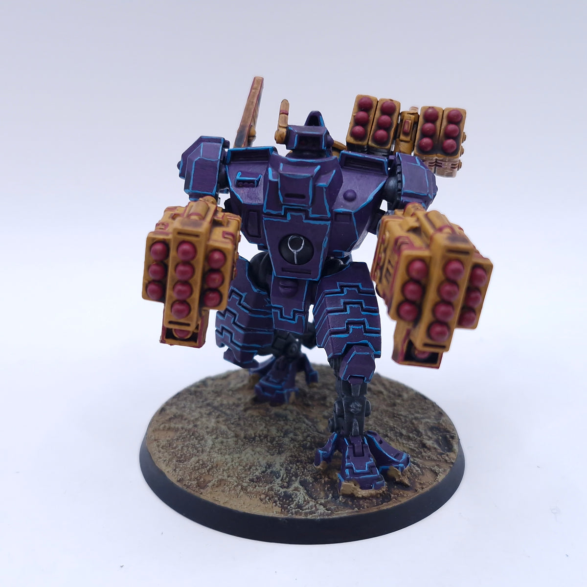 Warhammer 40k: T'au Broadside Battlesuit Painted BTB45