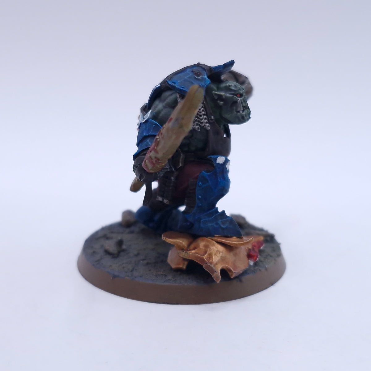 Warhammer AoS: Orruk Warclans Zoggrok Anvilsmasha Painted BTA13
