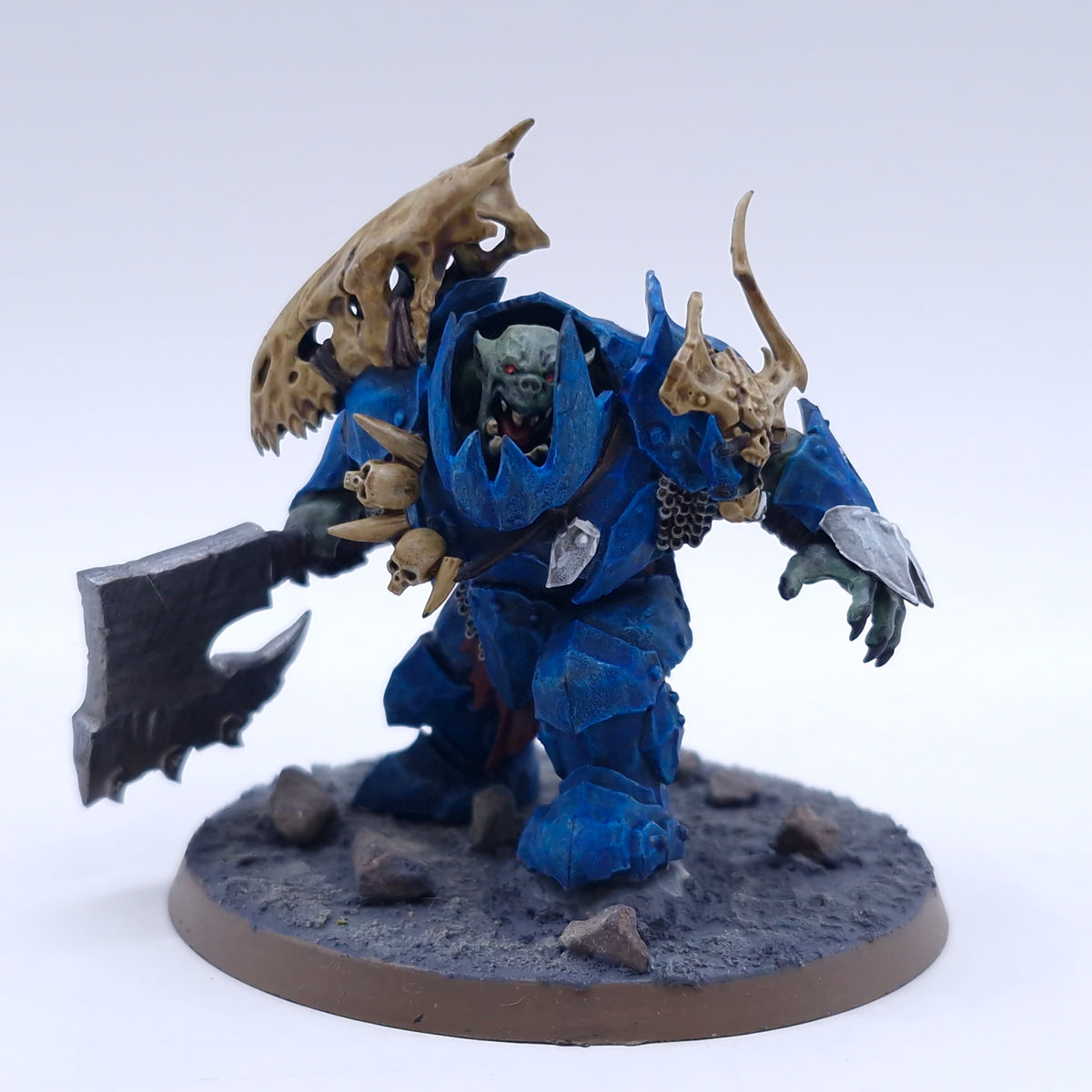 Warhammer AoS: Orruk Warclans Megaboss Painted BTB56
