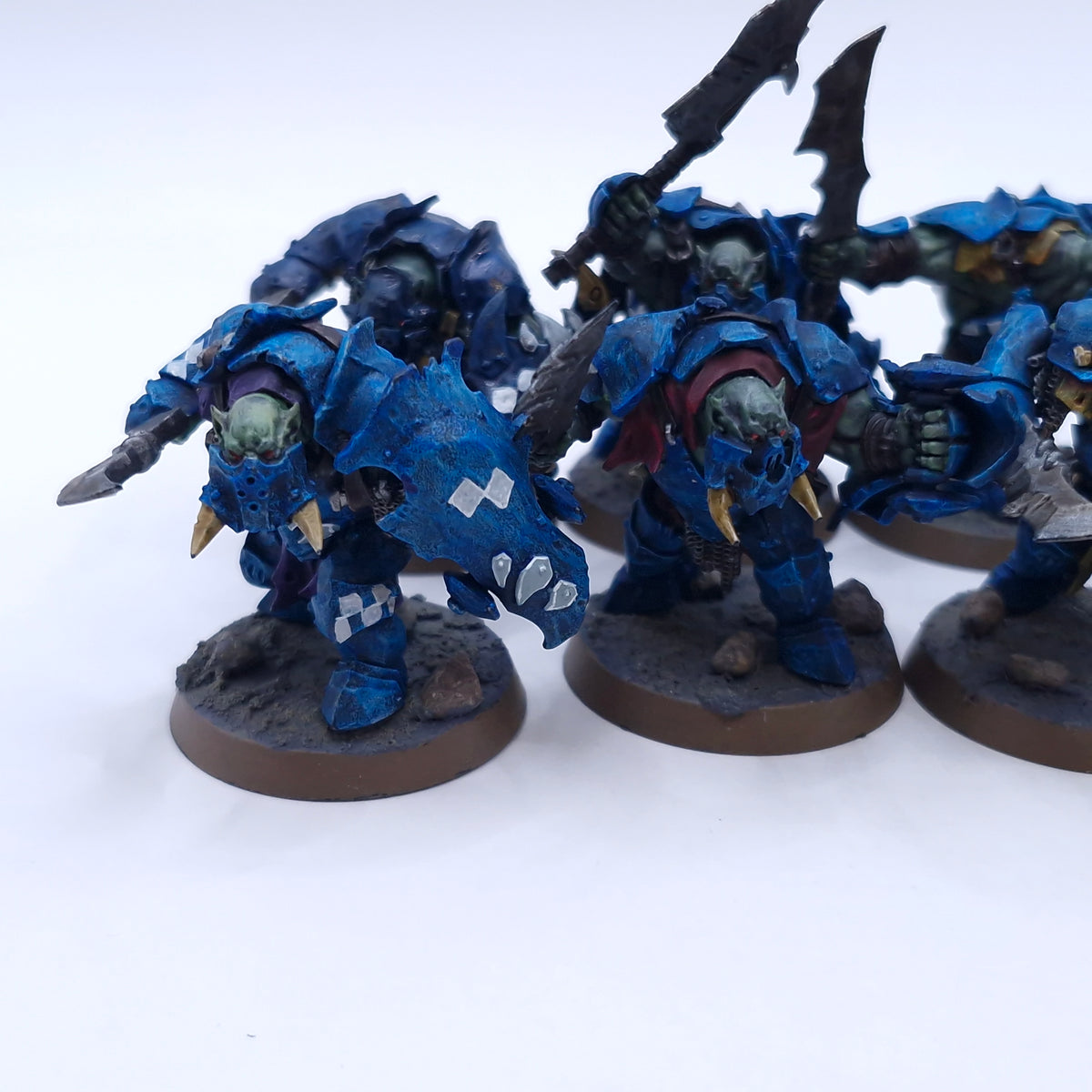 Warhammer AoS: Orruk Warclans Ardboyz Painted BTB54