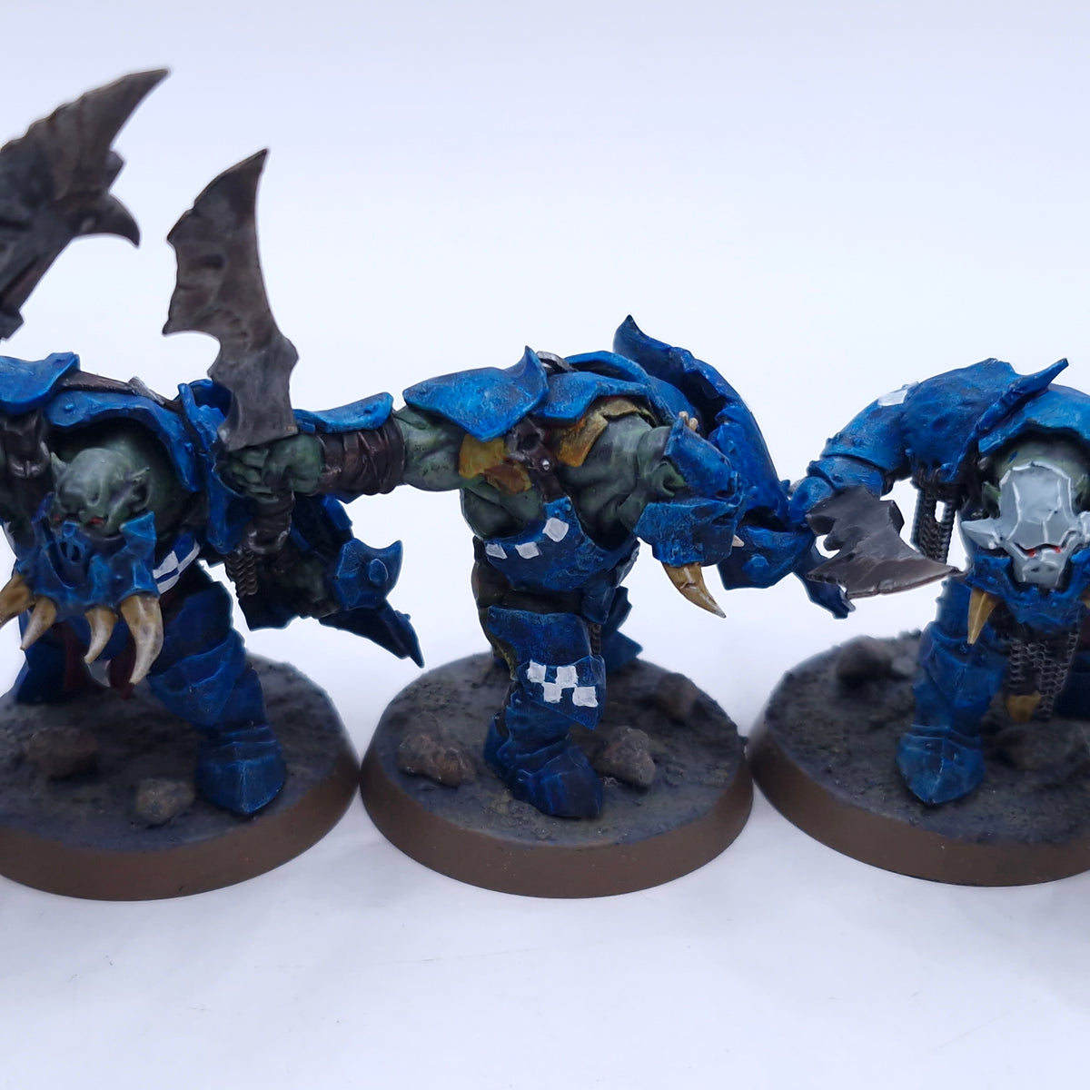 Warhammer AoS: Orruk Warclans Ardboyz Painted BTB54