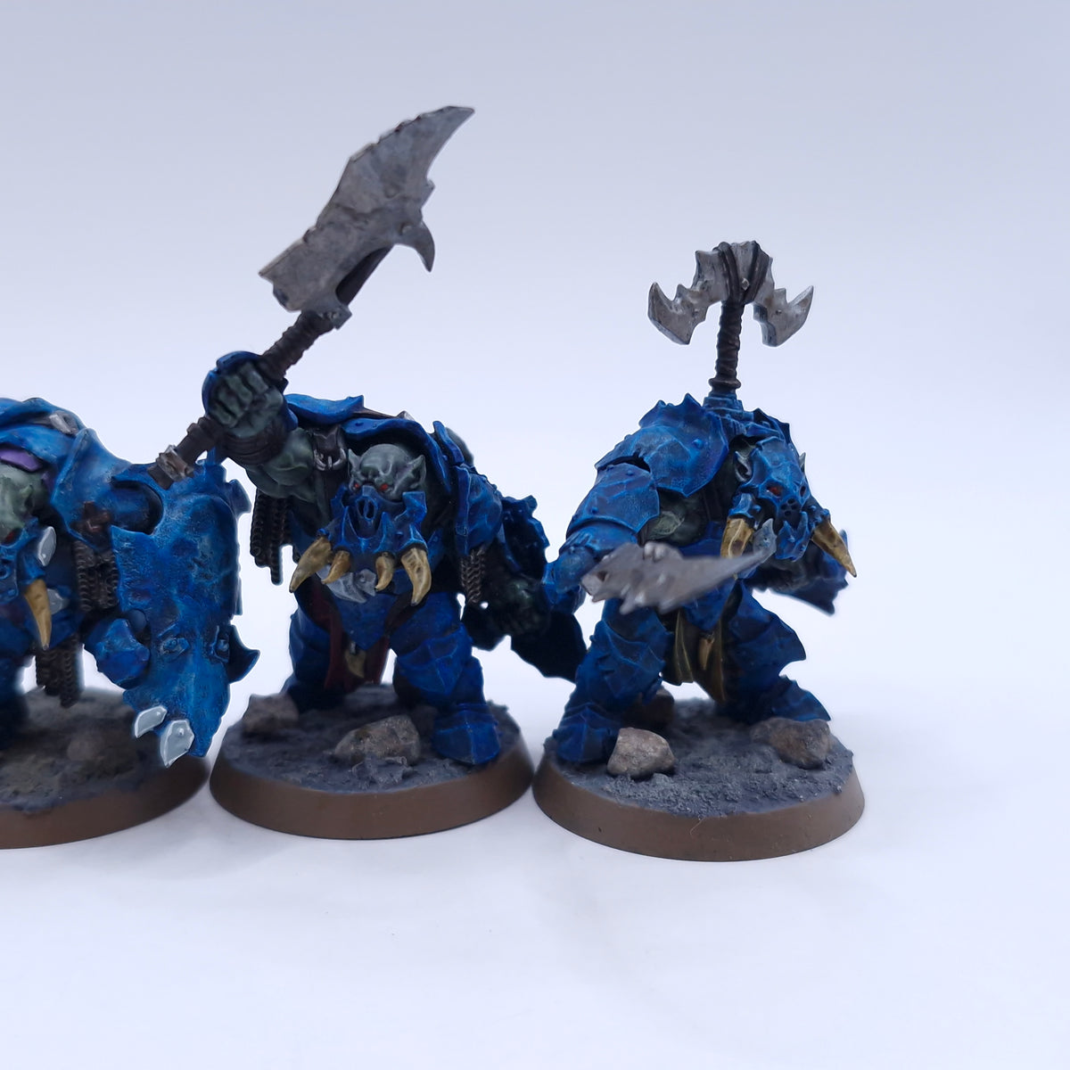 Warhammer AoS: Orruk Warclans Ardboyz Painted BH186