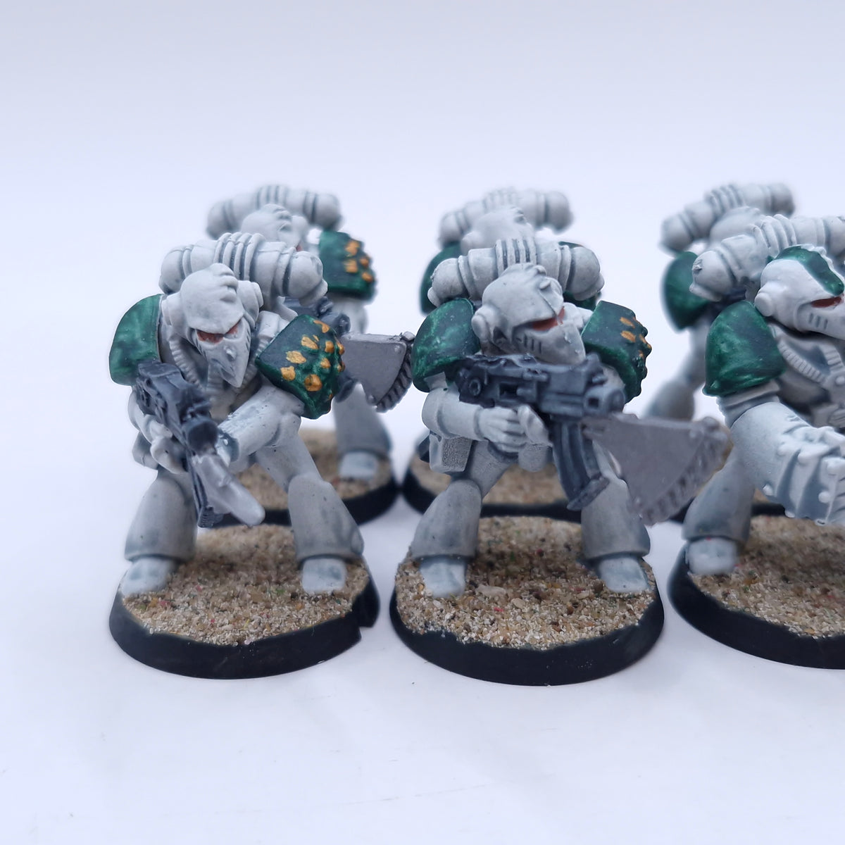 Warhammer 40k: Space Marines Mkvi Tactical Squad Painted AZ244