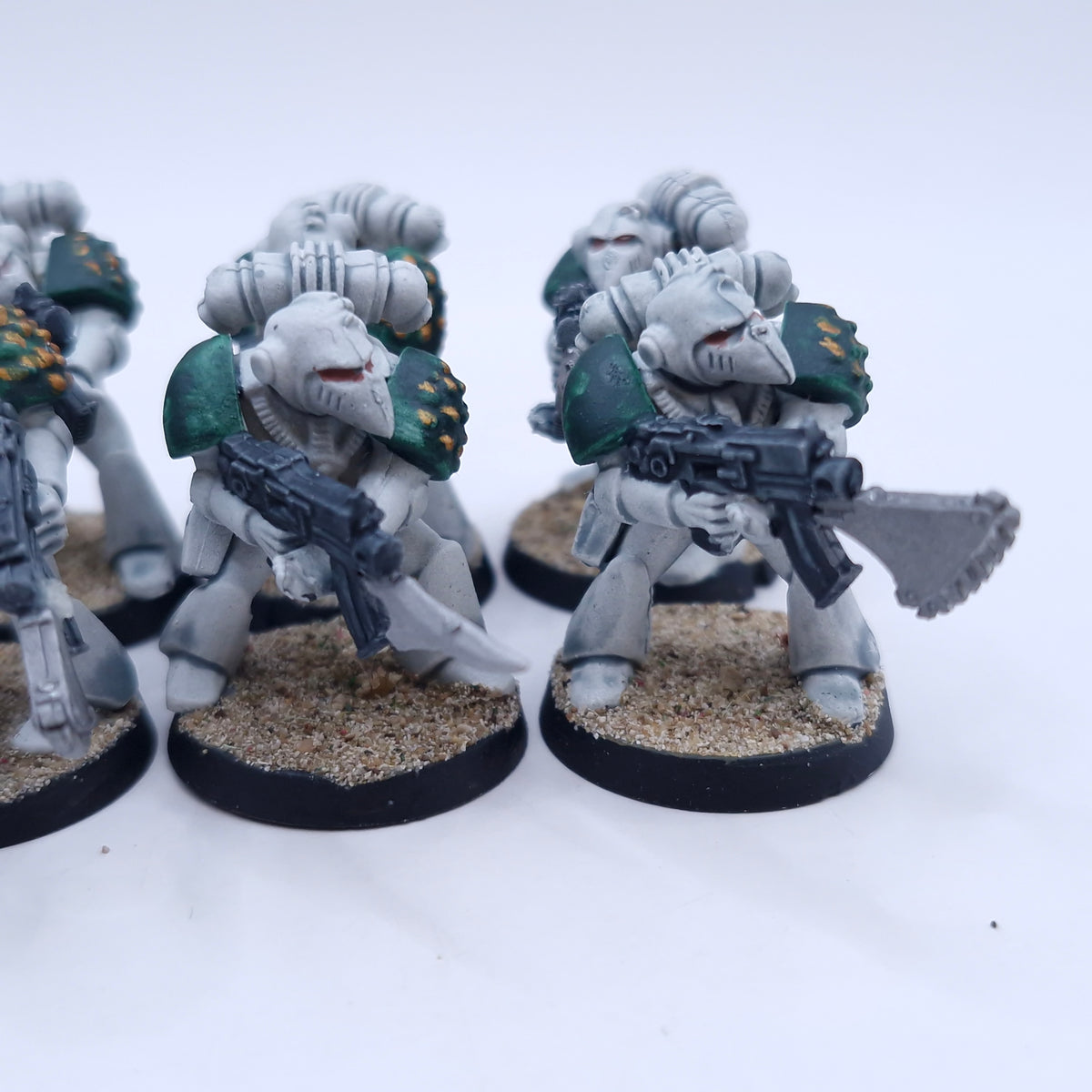Warhammer 40k: Space Marines Mkvi Tactical Squad Painted AZ244