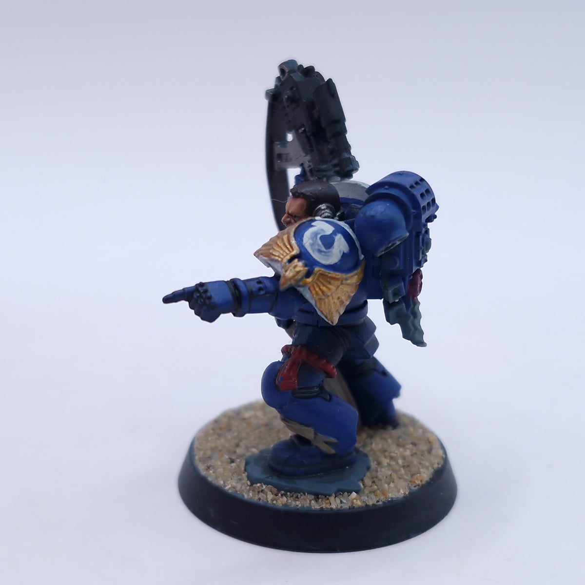 Warhammer 40k: Space Marine Sternguard Veteran Sergeant Painted BTD21