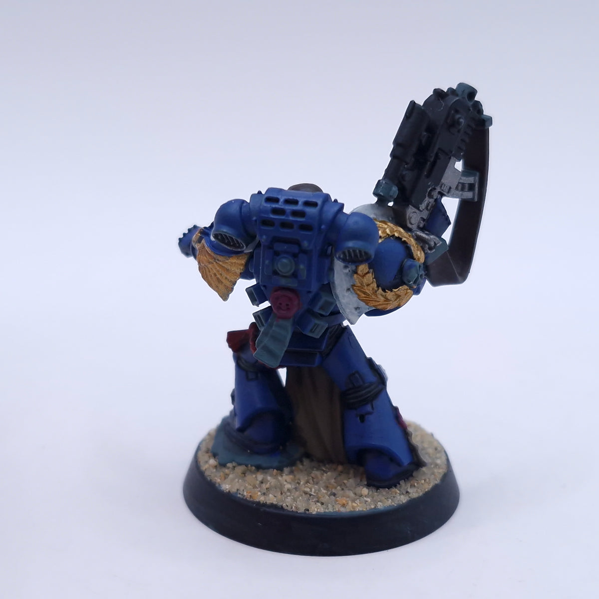 Warhammer 40k: Space Marine Sternguard Veteran Sergeant Painted BTD21