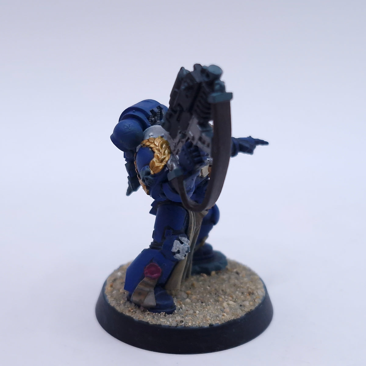 Warhammer 40k: Space Marine Sternguard Veteran Sergeant Painted BTD21