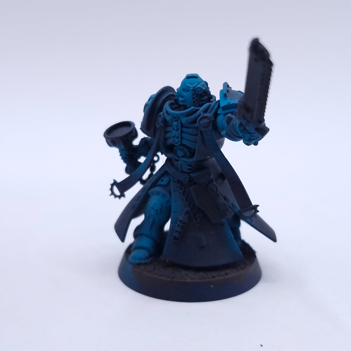 Warhammer 40k: Space Marine Chaplain Conversions x2 BR109
