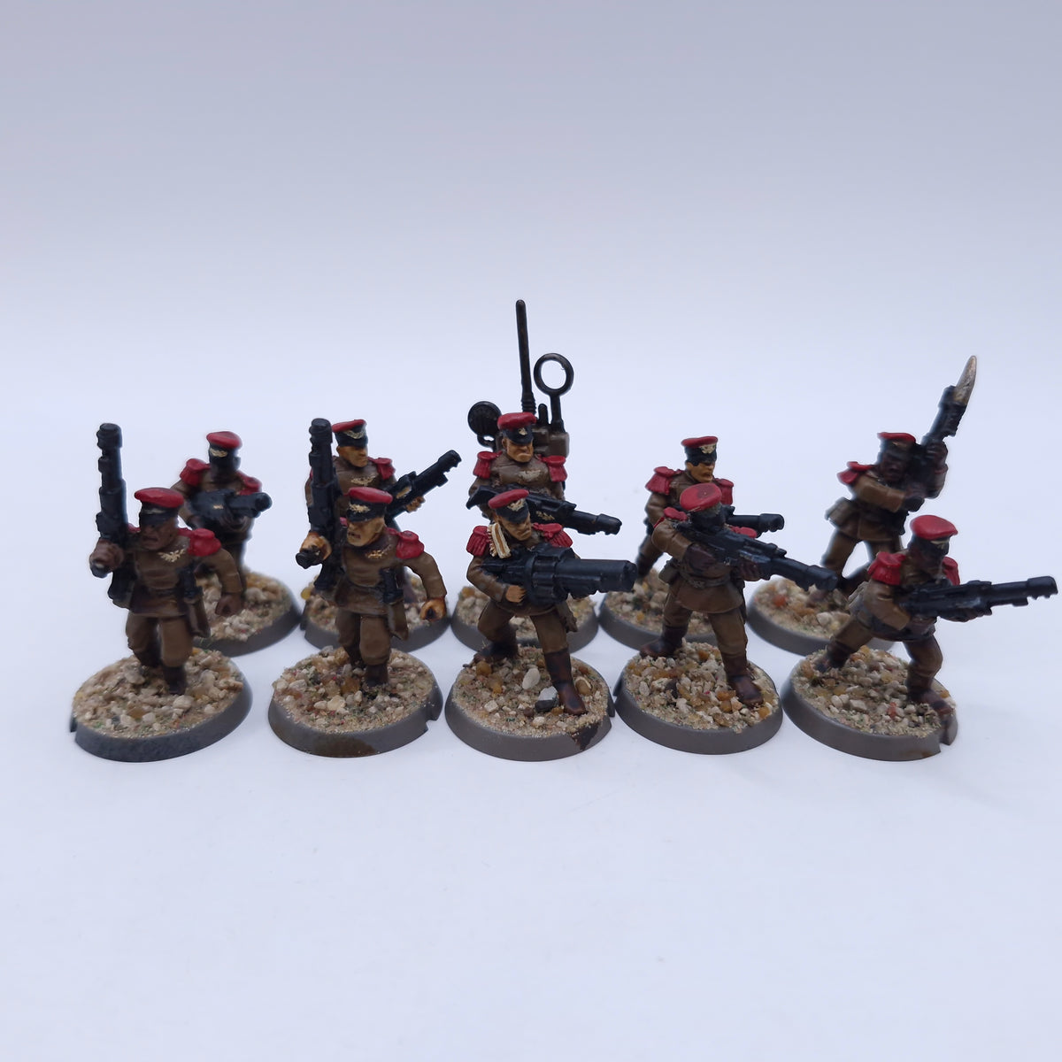 Warhammer 40k: Astra Militarum Mordian Guard oop Painted AE079