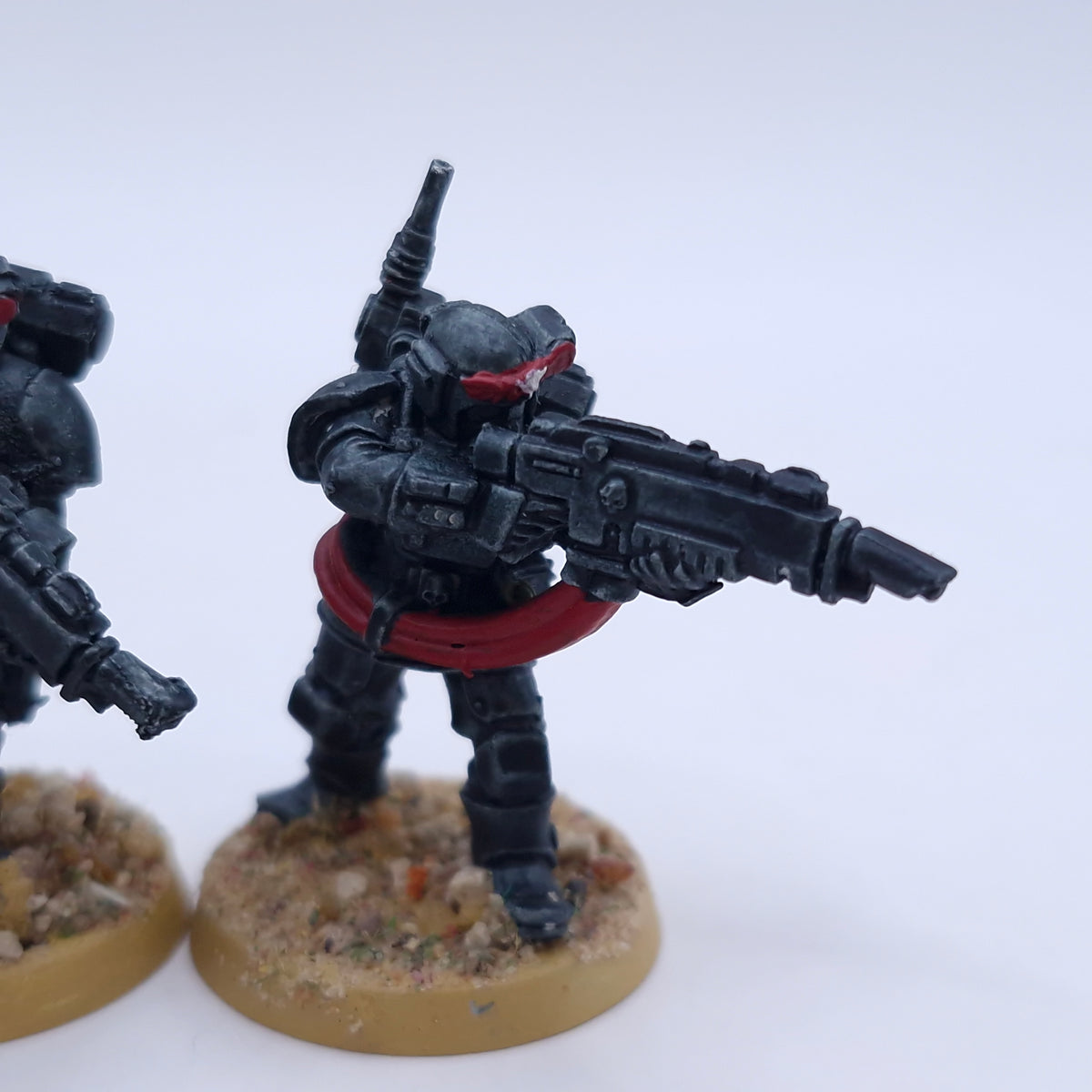 Warhammer 40k: Astra Militarum Kasrkin Stormtroopers oop Painted AQ099