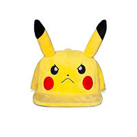 Angry Pikachu Baseball Cap Plush