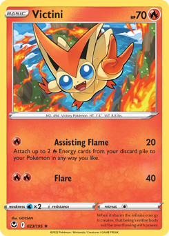 Victini - 23/195 - Rare - Silver Tempest